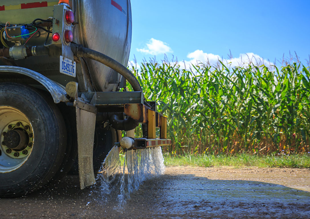 Controlling Dust - Use Responsibly - OxyChem Calcium Chloride